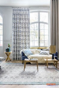 Màn vải Bỉ  STACCATO leap-cream-21